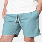 Short Tactel Masculino Azul Bebê