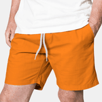 Short Tactel Masculino Laranja Fluor