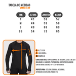 Camiseta Manga Longa Raglan UV50+ Com Abertura de Polegar Branco