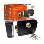 FECHADURA ELETRICA DE SOBREPOR 4 LADOS - FC