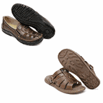 Kit 2 pares Sapatilha Mocassim e Sandália Anti Stress 