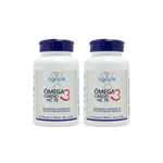 Combo 2X Ômega 3 Cardio HC 70 - 120 (2X60) Cápsulas Softgel 