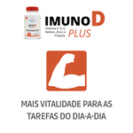 COMBO 2X IMUNO D PLUS 120 (2X60) CAPSULAS SOFT GEL 