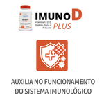 COMBO 2X IMUNO D PLUS 120 (2X60) CAPSULAS SOFT GEL 