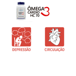 Combo 2X Ômega 3 Cardio HC 70 - 120 (2X60) Cápsulas Softgel 