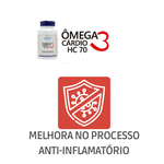 Combo 2X Ômega 3 Cardio HC 70 - 120 (2X60) Cápsulas Softgel 