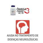 Combo 2X Ômega 3 Cardio HC 70 - 120 (2X60) Cápsulas Softgel 