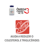 Combo 2X Ômega 3 Cardio HC 70 - 120 (2X60) Cápsulas Softgel 