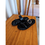 Papete Lisboa Slide Enfeite Lateral Preto