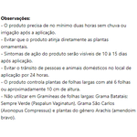 Herbicida seletivo Mata Mato Kapina Plus 250ml Rawell