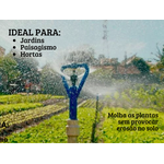 Aspersor Agrojet P4 com Adaptador para Mangueiras