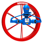 Bomba Rochfer MSU-76 + Roda D'água 2,20 x 0,36 m