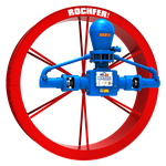 Bomba Rochfer MSU-89 + Roda D'água 2,20 x 0,47 m