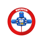 Bomba Rochfer SE-130 + Roda D'água 1,10 x 0,17 m + Base de Fixação
