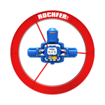 Bomba ROCHFER® SE-180 + Roda D'água 1,37 x 0,13 m + Base de Fixação