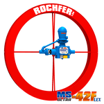 Bomba Rochfer Ultra-42 Flex + Roda D'água 1,65 x 0,13 m