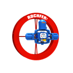 Bomba Rochfer SE-130 + Roda D'água 1,10 x 0,17 m + Base de Fixação