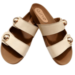 Sandália Slide Almeria - Off White