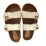 Sandália Slide Almeria - Off White