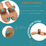 Sandália Rasteira Biarritz - Caramelo