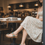 Sandália Rasteira Biarritz - Caramelo