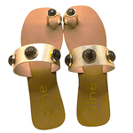 Sandália Rasteira Biarritz - Dourada