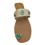 Sandália Rasteira Biarritz - Off White