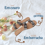 Sandália Rasteira Blow - ônix