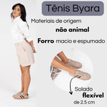 Tênis Feminino Casual Sintético Tartufo - Byara