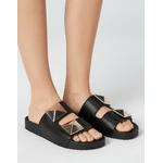 Sandália Slide Cleópatra - Preto