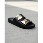 Sandália Slide Cleópatra - Preto