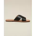 Sandália Rasteira Ludi - Preto