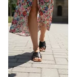 Sandália Rasteira Ludi - Preto