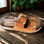 Sandália Slide Verona - Caramelo