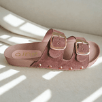 Sandália Slide Verona - Marrom