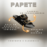 Sandália Slide Verona - Preto