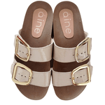 Sandália Slide Viena - Off White