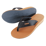 Chinelo de Compensação de altura, dismetria palmilha bege