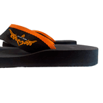 Chinelo ortopédico de borracha super macio e resistente com solado de borracha ante derrapante Alley Surf