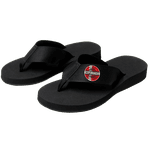 Chinelo ortopédico Copenhagen com salto de 10 mm super confortável solado de borracha ante derrapante