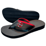 Chinelo ortopédico Copenhagen com salto de 10 mm super confortável solado de borracha ante derrapante