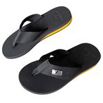 Chinelo ortopédico tamanho grande Alley Surf salto amarelo