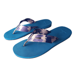 Chinelo para dismetria óssea, de Compensação de altura Unissex camuflado bege azul