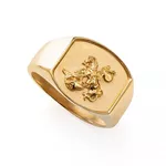 anel em ouro 18k são Jorge 7g