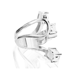 Piercing de Pressão Prata 925 Navete 
