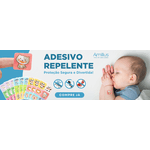 Repelente De Citronela Adesivo Infantil-108 Unidades .