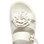 Papete Ana Couro Off White