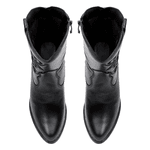 Bota Western Carolina Couro Preto
