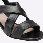 Sandália Isadora Couro Preto