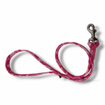 Coleira Amorosso® Camuflado Rosa + Guia Camuflada Rosa